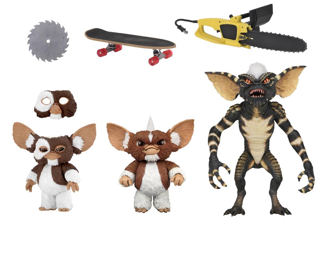 NECA Gremlins Evolution 40. Jubiläum Maßstabs-Boxset Gremlins 7 Zoll