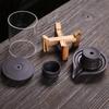 Retro Zen Backflow Incense Burner - Sandalwood & Agarwood Decorative Piece