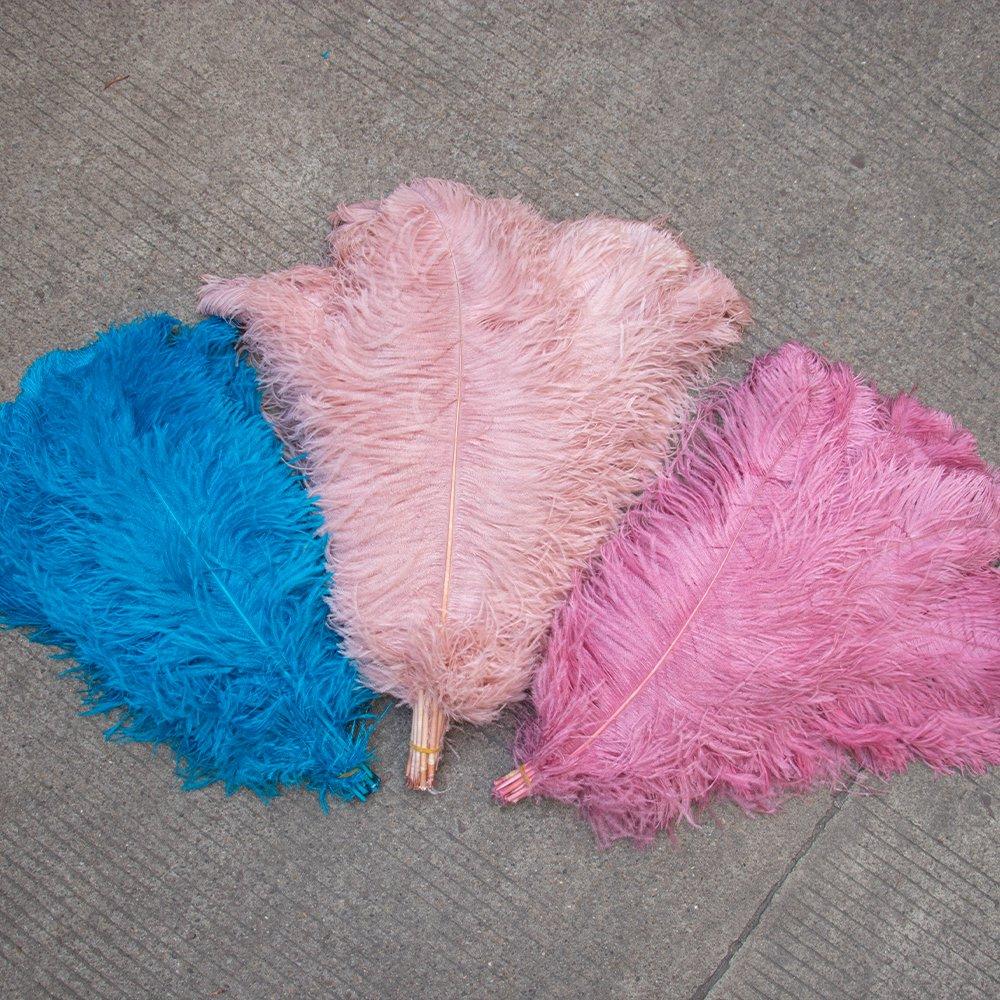 10Pcs White Ostrich Feathers for Wedding Party Decoration DIY Natural Feather Table Centerpiece Vase Craft Carnival Plumas Decor