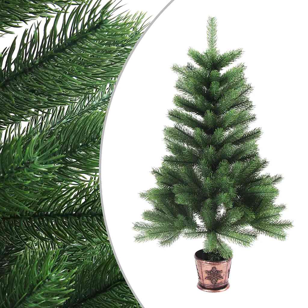 Artificial Christmas Tree with Realistic Needles 65 Cm Green