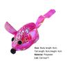 Yousheng Kitten Toy Colored Mice Shape Stress Relief Playing Toy with Catnip Cat Interactive Toy Pet