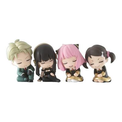 Spy X Family Cut Gacha Capsule Figures (4 Set), 1 Set Korean Toy