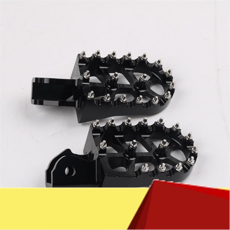 Motorrad Fußraste Fußrasten Fußrasten Rastpedal für Sur Ron Surron Light Bee X S Offroad-Bike(Schwarz) Ersatzteile-