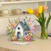 Acrylic Special Shape Angel Table Top Diamond Painting Ornament Kits 5D DIY Diamond Art Tabletop Decorations for Adults Beginner