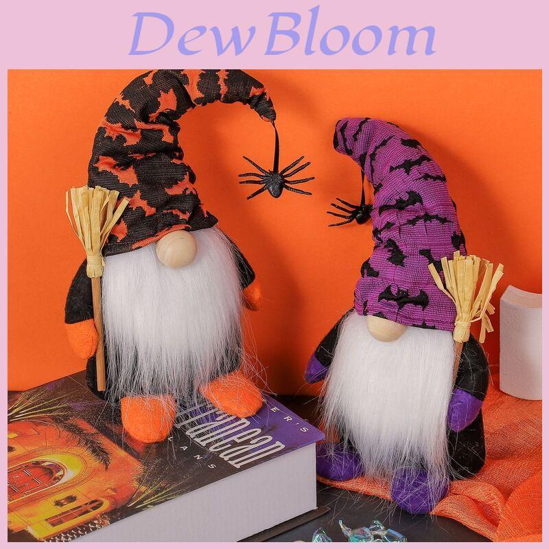 Plush Halloween Gonks Gnome Witch Spider Rudolph Doll For Festive Home Decor