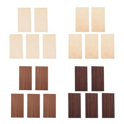 Guitar Headplate Veneer Wood Sheet DIY Parts for Luthier Guitar Repair and Custom Accessories Kit
