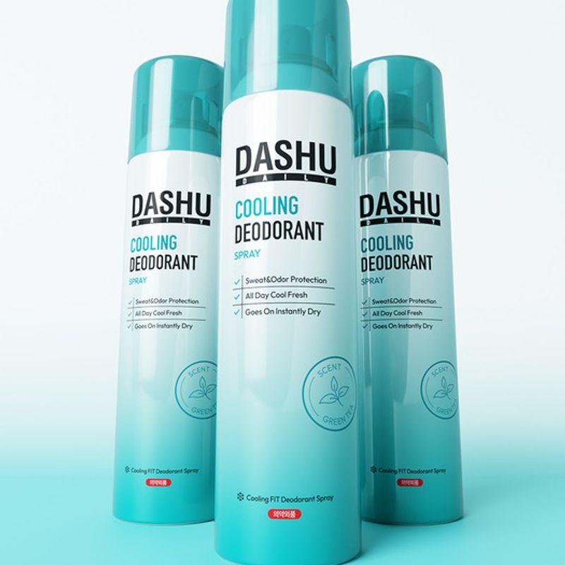 DASHU Daily Cooling Fit Deodorant Spray 150ml