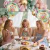 New Year Teapot & Butterfly Aluminum Balloon for Tea Party Decorations
