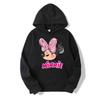 2024 New Disney Minnie Mouse Cartoon Anime Women Pullover Tops Spring Autumn Lady Casual Sweatshirt Pink Couple Hoodie Clothes
