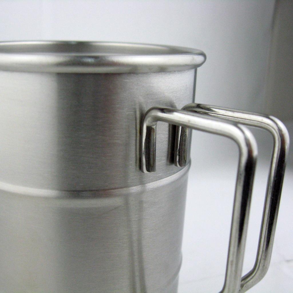 Nagao Drum Mug, Double Walled, 18-8 Stainless Steel, Made In Japan