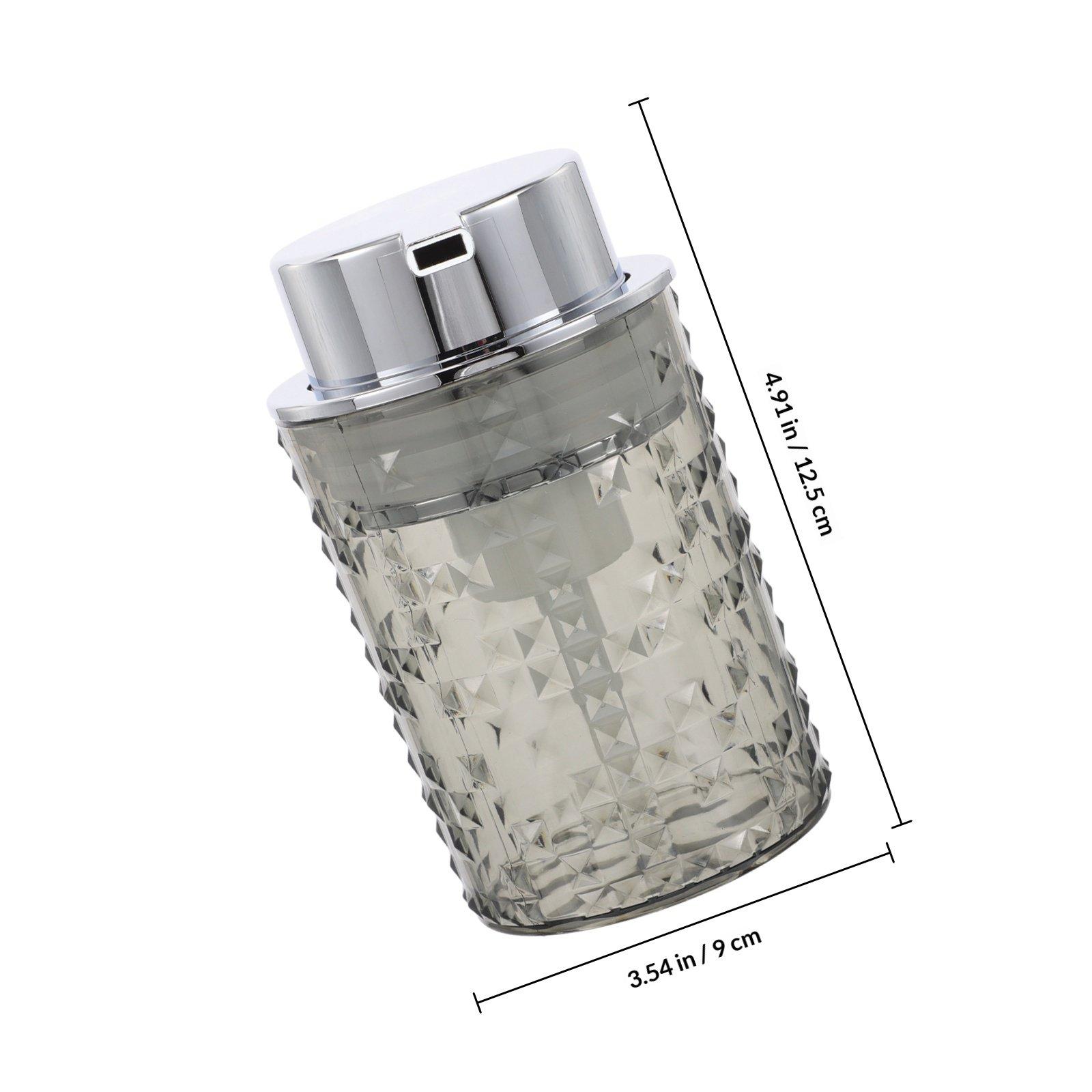 Refillable Foaming Soap Dispenser for Face Wash Hand Soap Body Wash Bathroom Countertop Glass Foaming Bottle Pump Dispenser