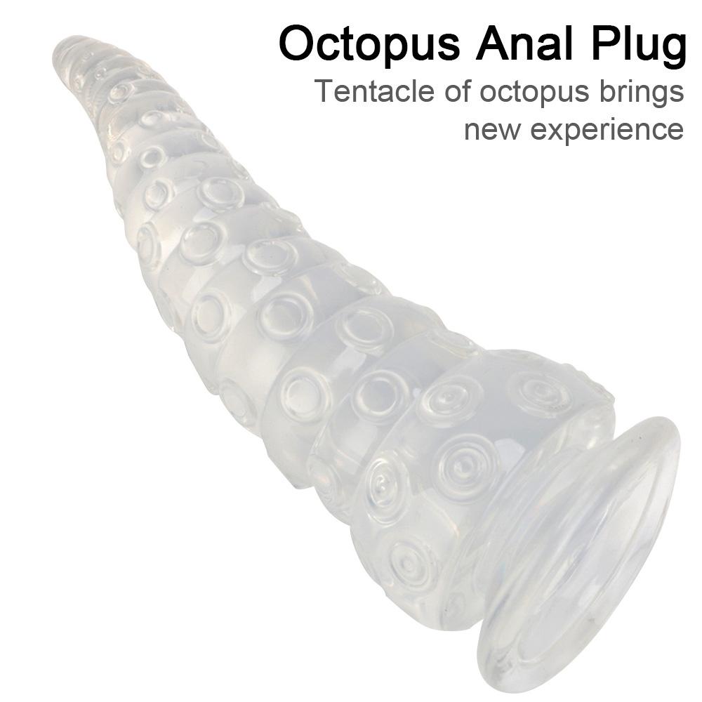 Butt Plug Stimulator Anal Sex Toys Octopus Sucker Anal Plug Anus Expansion Prostate Massager Dildo For Women Men