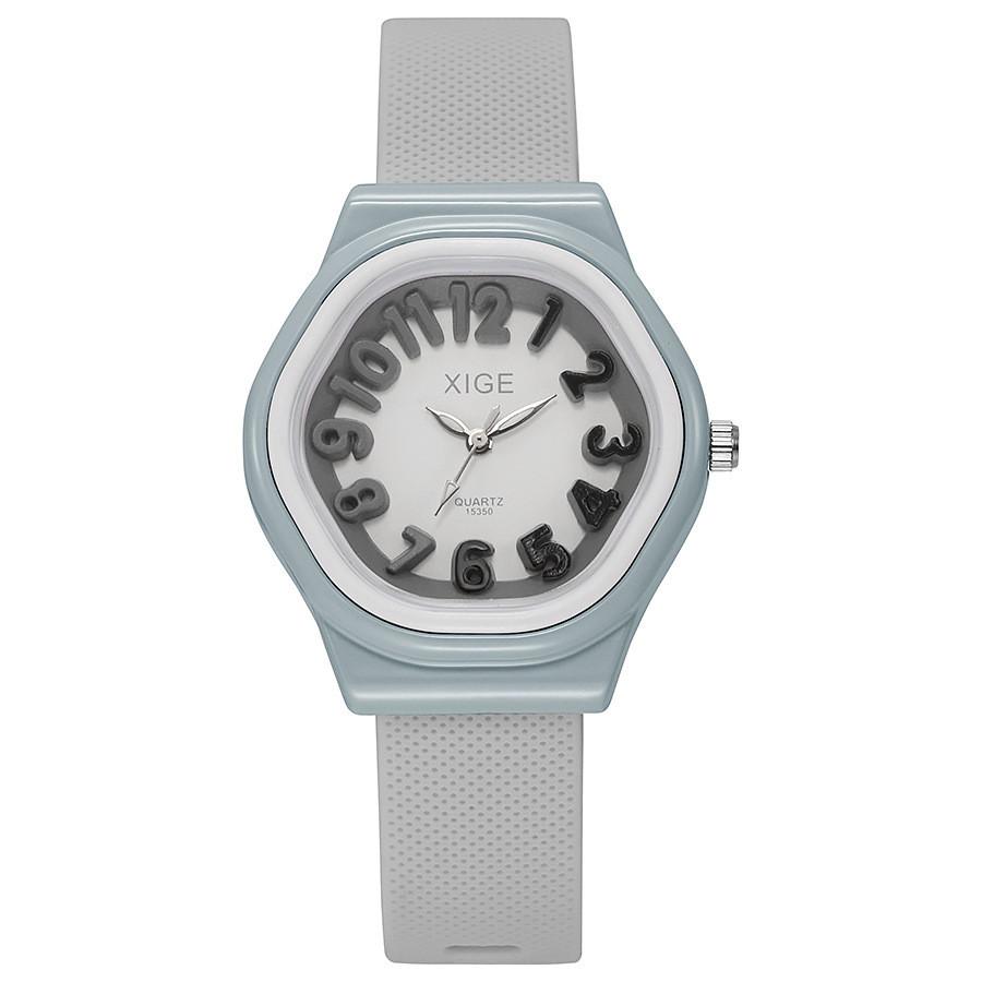 Silicone Quartz Watch For Women Cartoon Dial With Logo Customization