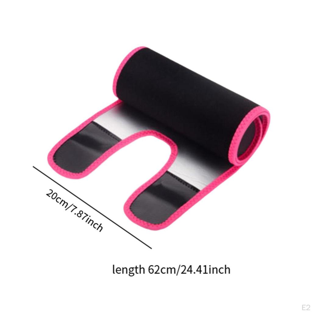 Erkek ve Kadın için Uyluk Şekillendirici, Bacak Şekillendiriciler, Kaymaz Egzersiz Kayışı Üst Bacak Desteği