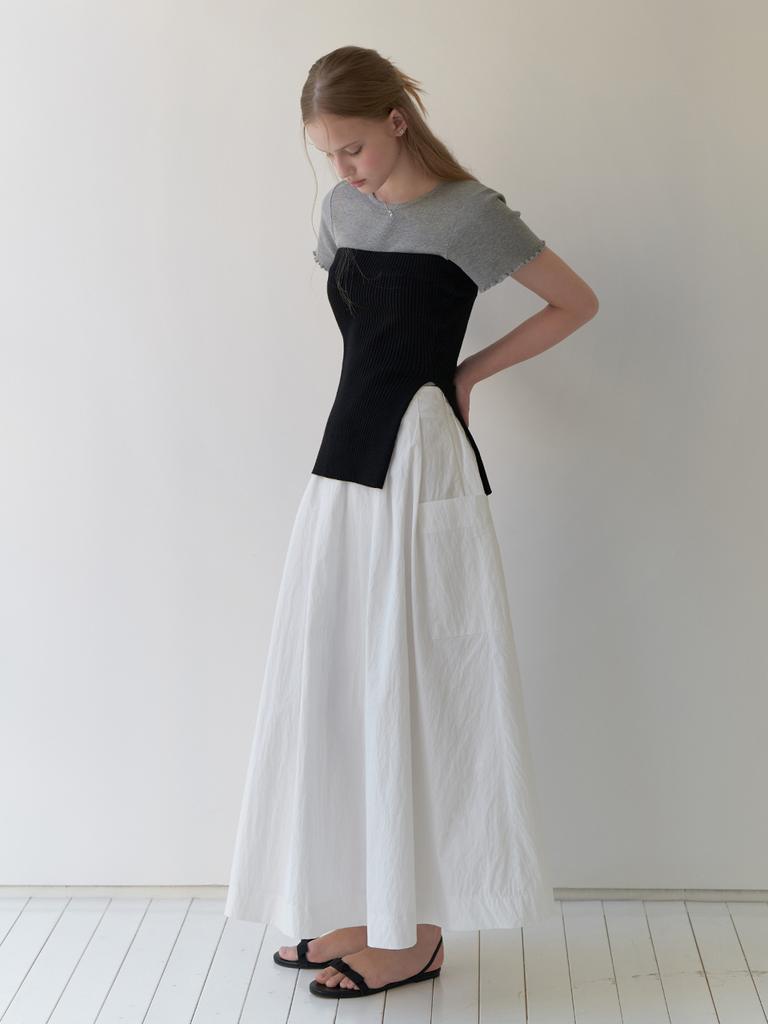 Liel Avant Knit Top (Black)