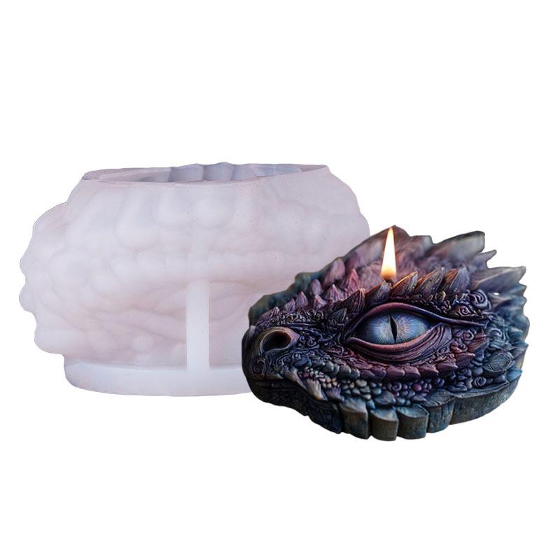 Dragon Eye Silicone Molds Candle Molds for Candle Making 3D Resin Molds