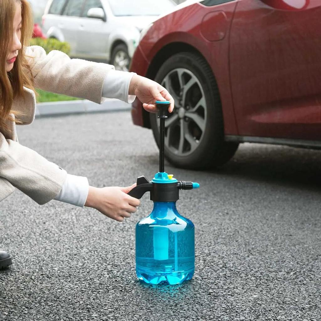 3L Light Bulb Shape Sprayer Portable Garden Spray Bottle Kettle Plant Flowers Watering Can Pressurized Sprayer Gardening Tools