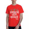 Borracho Buen Muchacho 100 Cotone Casual Traspirante Confortevole Estate Designer Abbigliamento Uomo Uomo Maglietta