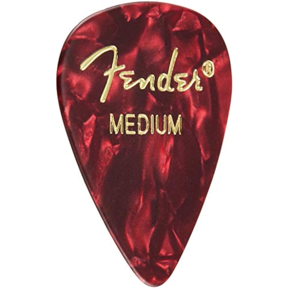 Fender Picks 351 SHAPE PREMIUM PICKS MEDIUM, RED MOTO (12PACK)