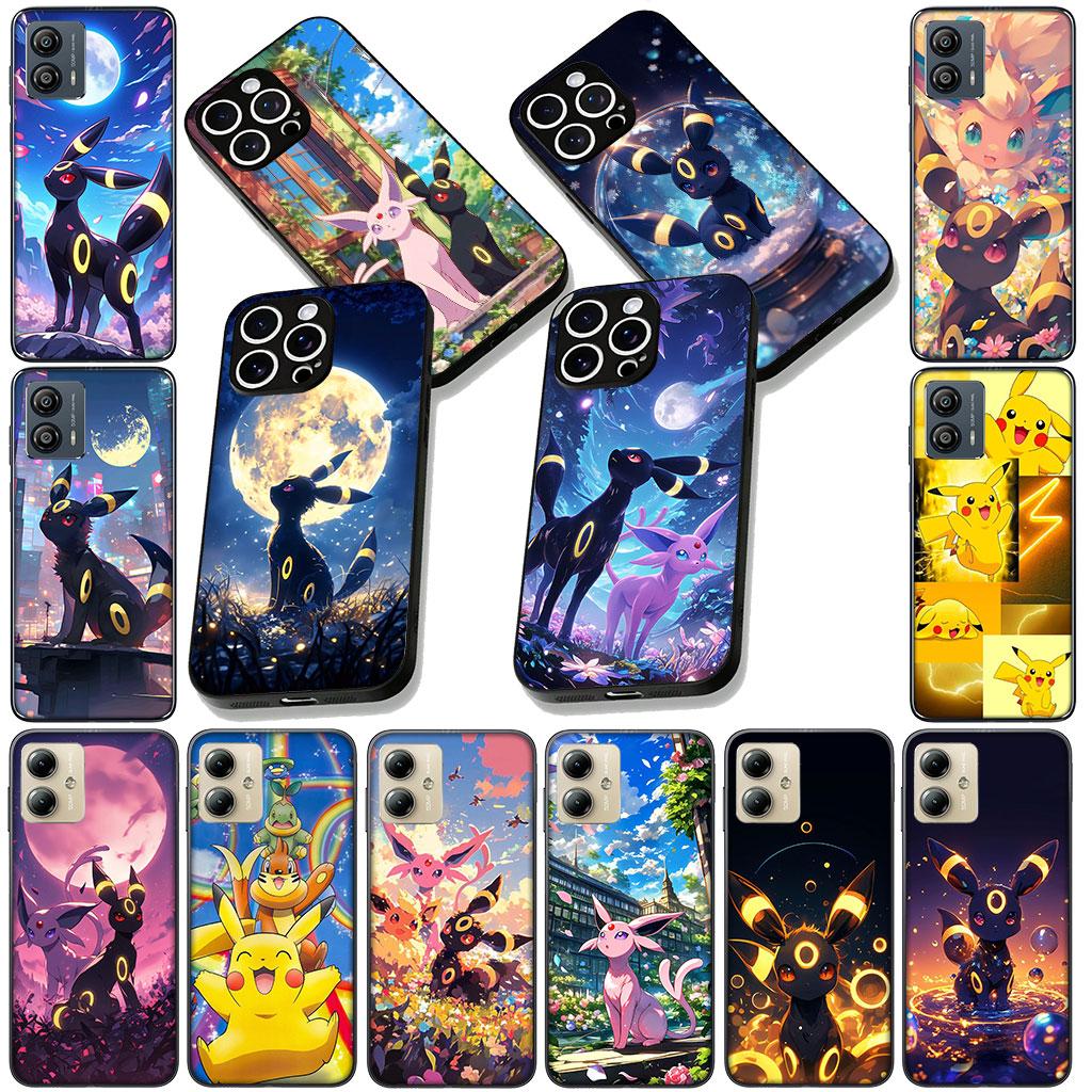 Soft Phone Cover for Xiaomi Poco C75 C65 C71 C85 X7 X6 X5 M6 M7 F7 F8 Ultra F6 Pro Case Espeon P-Pikachus Umbreon P-Pokemons