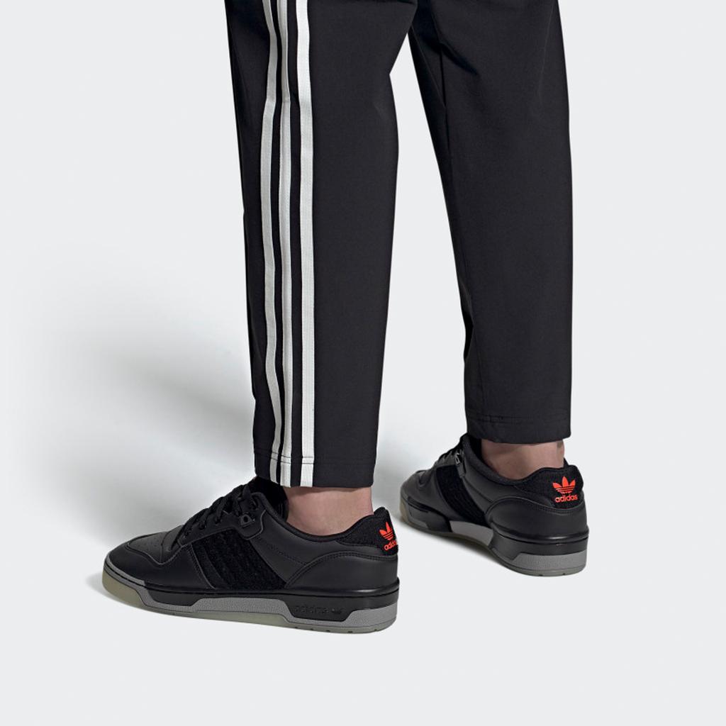 Adidas Rivalry Low 'Core Black Solar Red' Women's FW4276