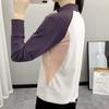 Women's Quick-Drying Fingerless Long-Sleeve Running & Hiking T-Shirt: Breathable & Elastic