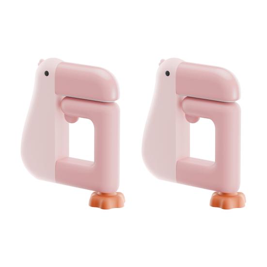 2/3Pcs Handbag Hook Strong Load-bearing Adjustable Design Easy to Install Duck Shape Portable Hook Table Hanger Bracket