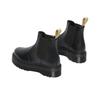 Dr. Martens PU Moda Simple Botines Chelsea Cortos Botas Unisex Negro 27560001