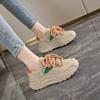 Platform Dad Shoes New Spring and Summer Mesh Breathable Mesh Shoes Show Small and Lightweight Sports Shoes