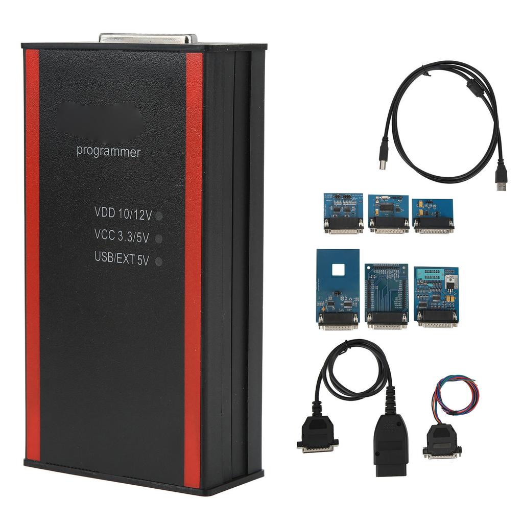 for Iprog+ Pro V86 ECU Programmer IMMO Mileage Correction Car Diagnostic Scanners with Adapters for Auto