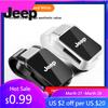 For Jeep Car Sun Visor Mount Sunglasses Clip Holder Bracket Portable For Jeep Renegade Wrangler Compass Gladiator Cherokee JL