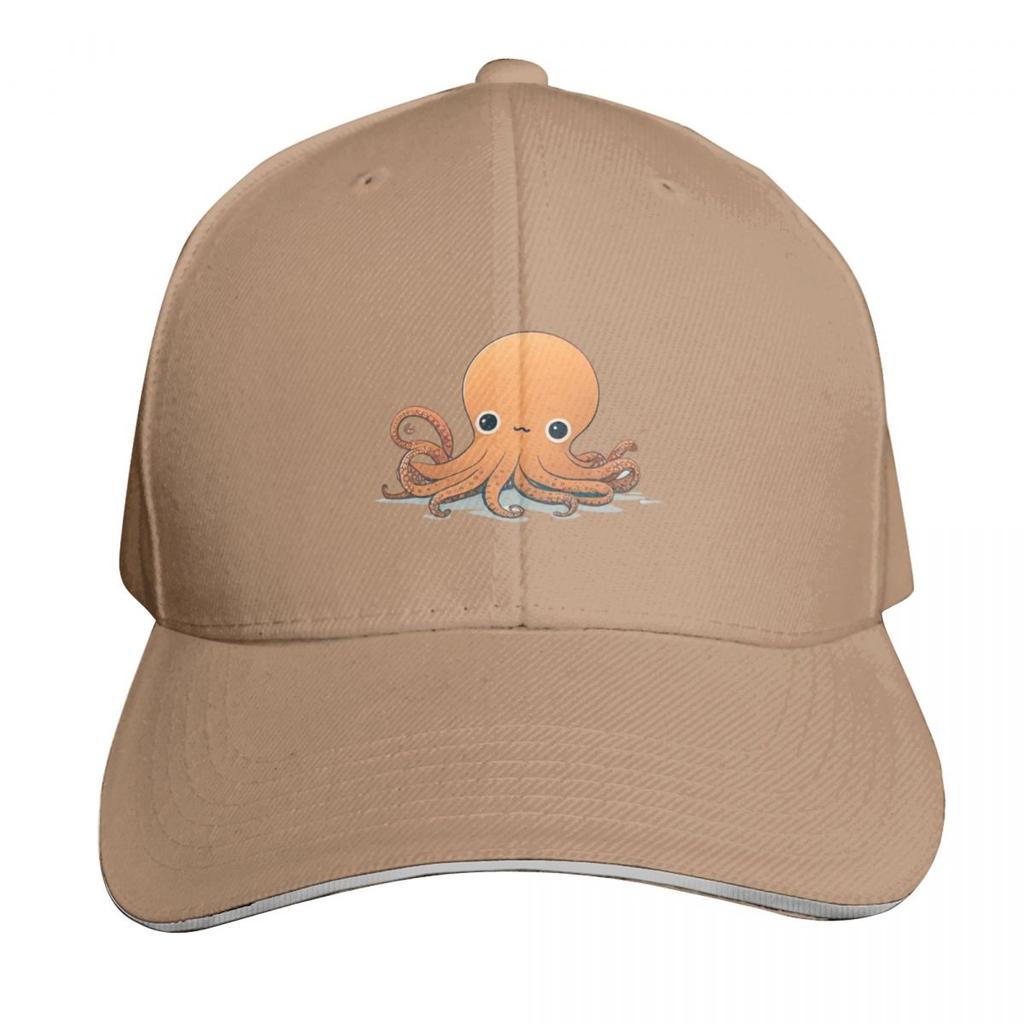 Kawaii Chibi Cute Octopus Baseball Cap Beach Bag Sunscreen Winter Hats for Unisex Hat Baseball Cap Women Unisexs