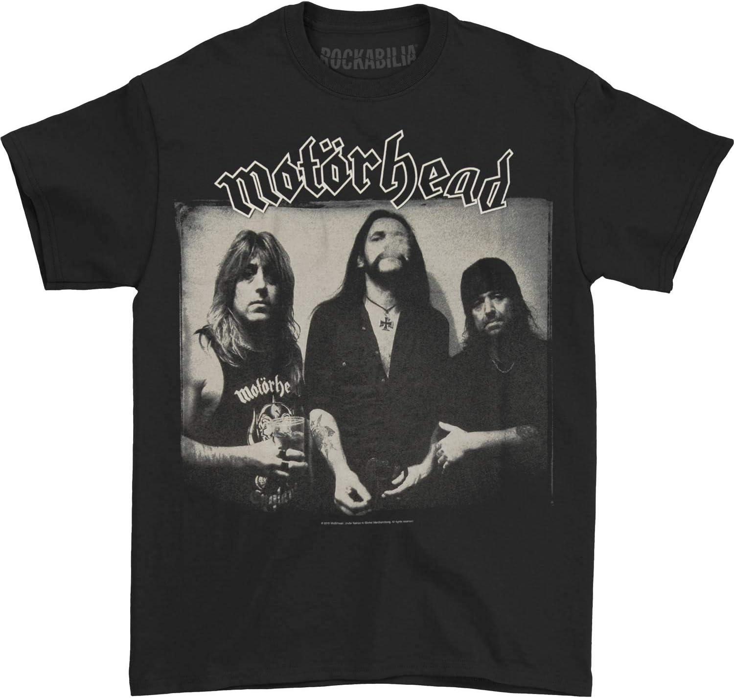 Мужская футболка Motorhead Under Cover Маленькая Черная XXXXXL чёрный