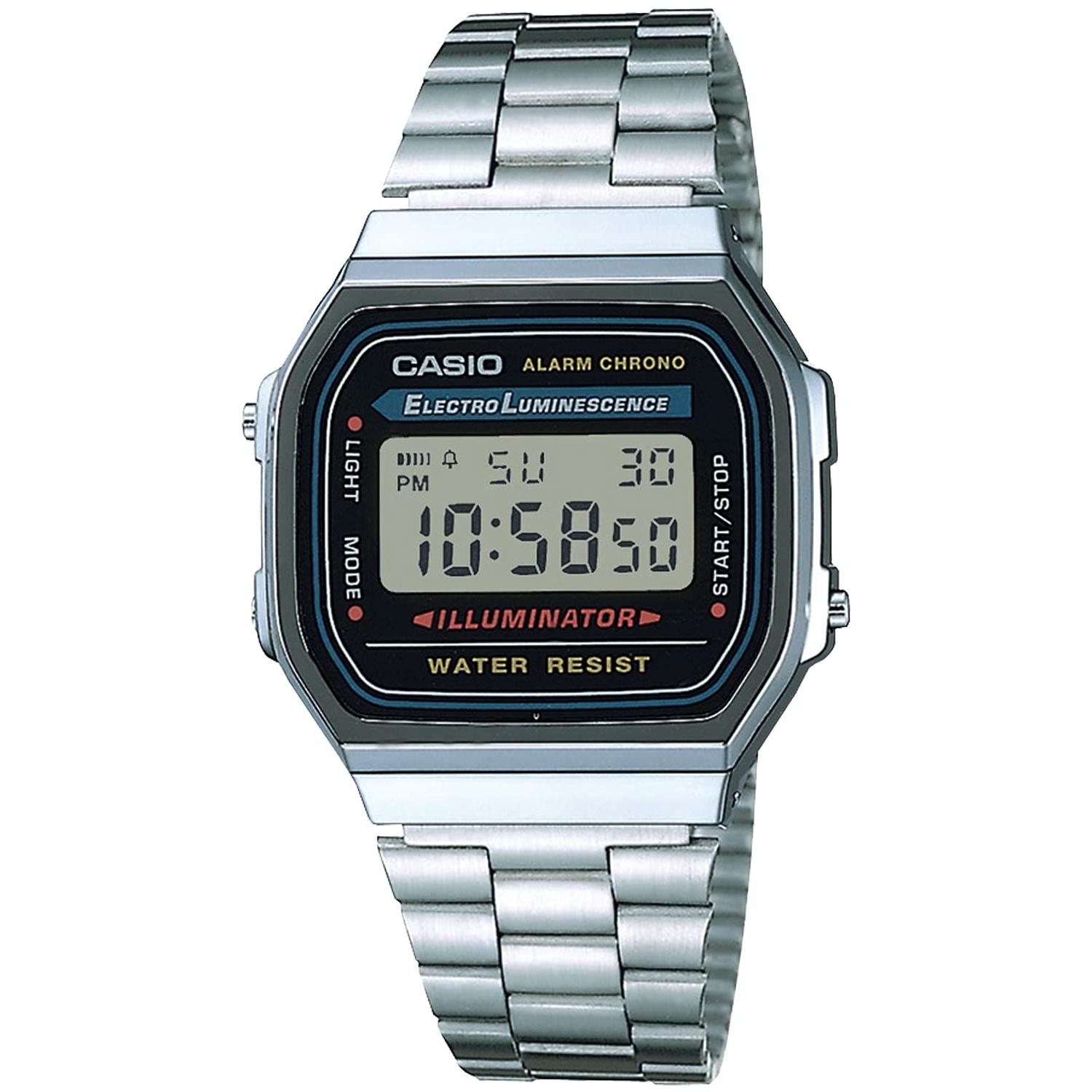 

[CASIO] Мужские серебряные часы Casio Collection A168WA-1A2WJR