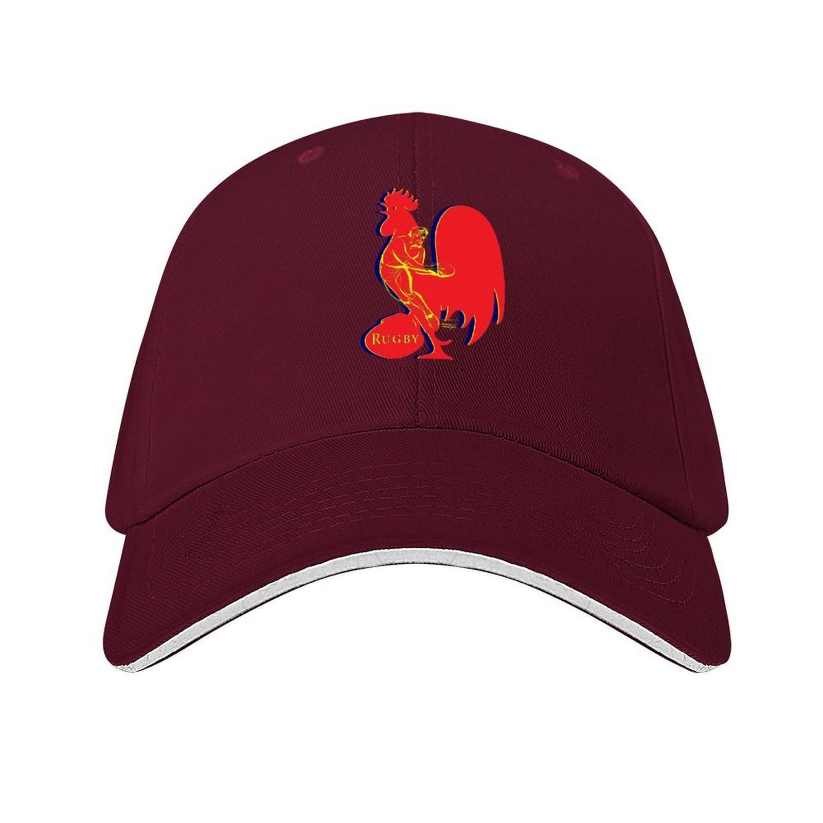 

French Rugby by PPereyra Baseball Cap luxury caps sun caps Golf Cap winter hats for Unisex Caps Women Unisexs