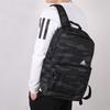 Adidas Cl Aop Sports Leisure Polyester Backpack Unisex Backpack Carbon-Black DW4272