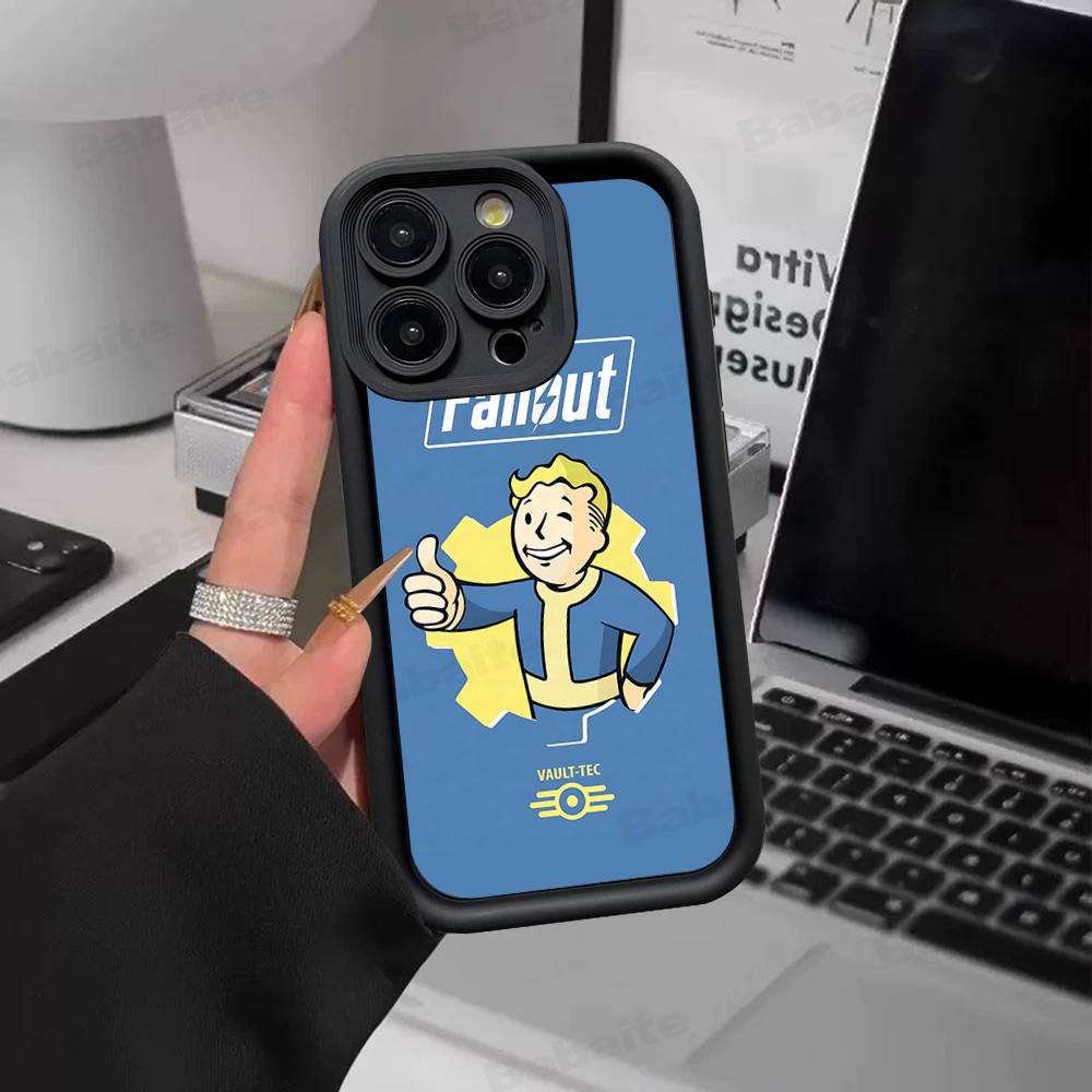 F-Fallout S-Series 4 Cool Game Phone Case For IPhone 17 16 15 14 13 12 11 Pro Max Plus Mini Luck Cover
