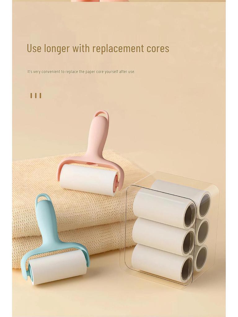 Compact Lint Roller: Household Hair & Clothes Removal Tool