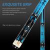 OKHEALING Carbon Fiber Pool Cue Black Technology Billiard Cue Sticks 12.4mm Tip Radial Pin Joint 147cm/58inch Length 19~20oz Weight, Blue