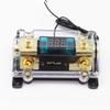 100-300A Fuse Holder For Car Audio System LED Digital Display 6-20VDC Stereo Distribution Block Transparent Fuse Box 1 In 1 OUT