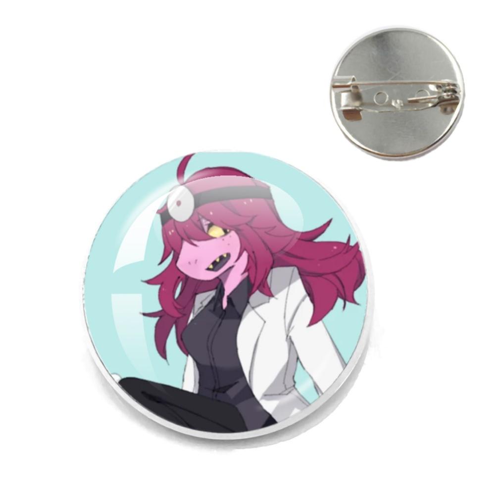 

Deltarune Game Character Susie Funny Meme Metal Pins Creative Lapel Pin Decor Cartoon Lover Metal Brooch Collar Gift Jewelry 20MM