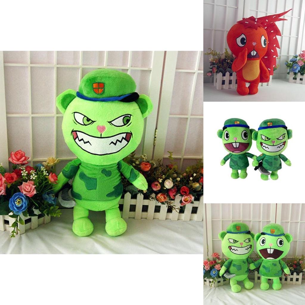 Adorable Happy Tree Friends Flippy Plush Stuffed Toy For Cuddly Comfort And Fun