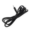 5PCS Electrode Wires 1 for 2 2.5mm Electrode Lead Wire for Digital Treatment Machine 3.9ft Black