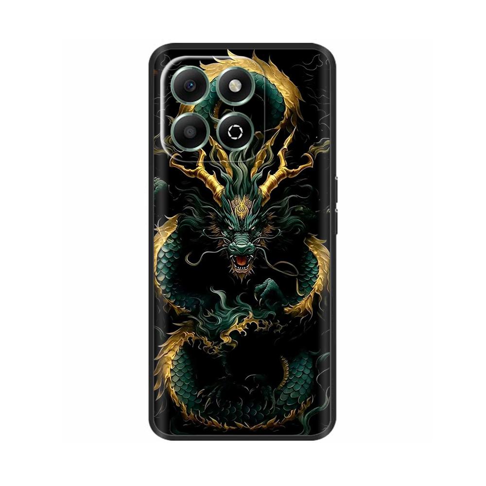 Handyhülle Für Honor X6b Hülle Schmetterling Flüssigsilikon Vollschutz Rückseite Für Honor X6b X 6b HonorX6b JDY-LX1 JDY-LX2