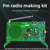 TJ56608 FM AM Radio DIY Kit, RDA5807 Chip Button Control Receiver, Electronic Assembly Parts