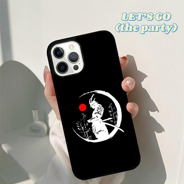 Autumu Japanese Samurai Ninja Phone Case Cover for iPhone 16 15 12 Mini 11 13 14 Pro Max SE 2020 Apple 6S 7 8 Plus Coque