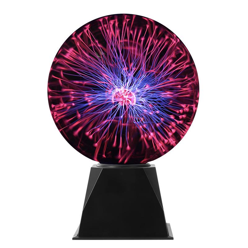 USB Sound-Activated Plasma Ball Night Light