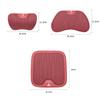 AAAID1 Car Seat Set Ice Silk Headrest Lumbar Cushion Auto Interior Key For Tesla Model X 3 Y S Cybertruck Coil Bonina Juguete Roadster