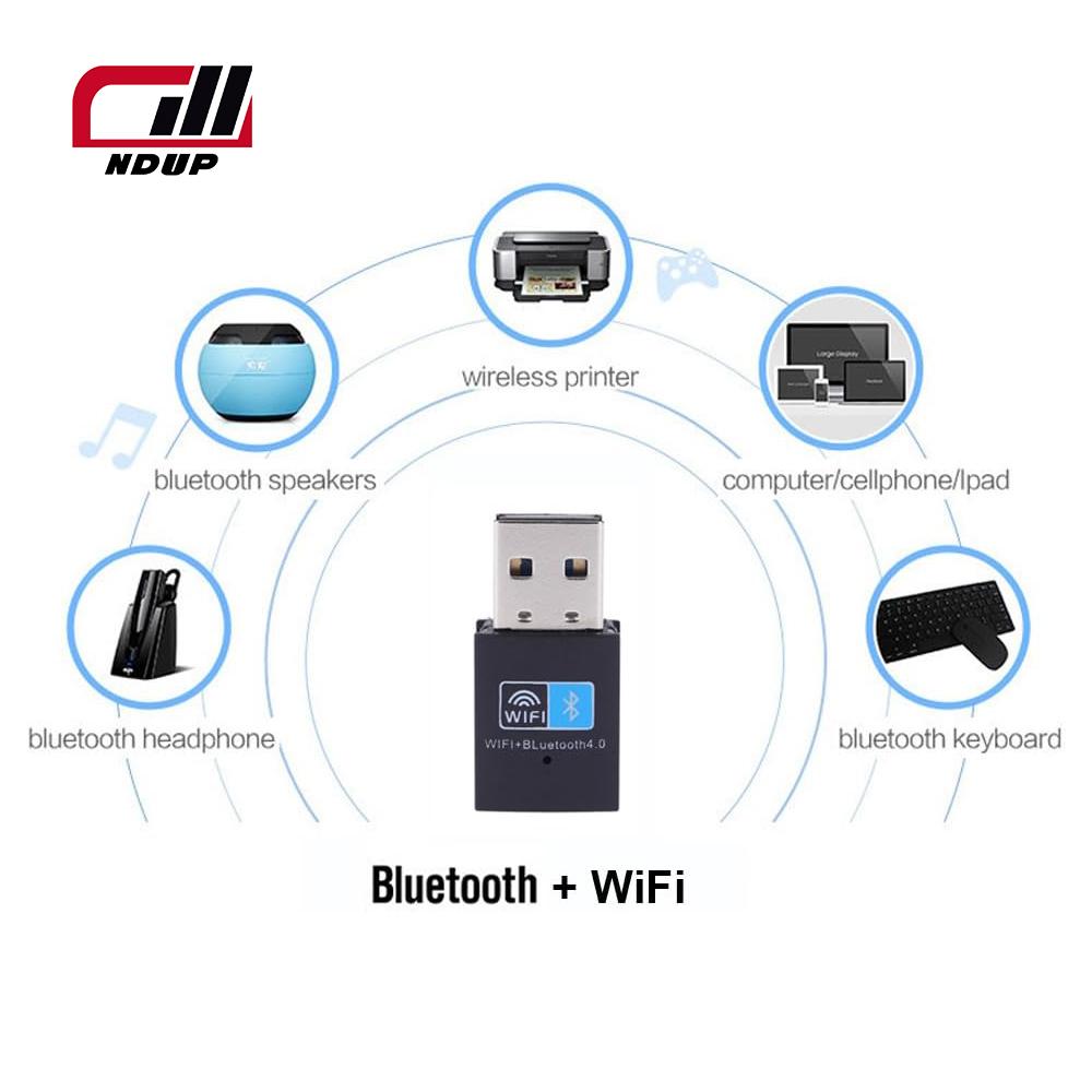 NDUP Mini USB Wireless Adapter – 150Mbps Speed, Bluetooth 4.0 Support, Compatible with Windows, Linux, Mac, IEEE 802.11n/g/b!