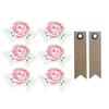 3D Stickers - YOUDOIT - Romantic Rose - Kraft Labels - Wedding Decoration - Scrapbooking